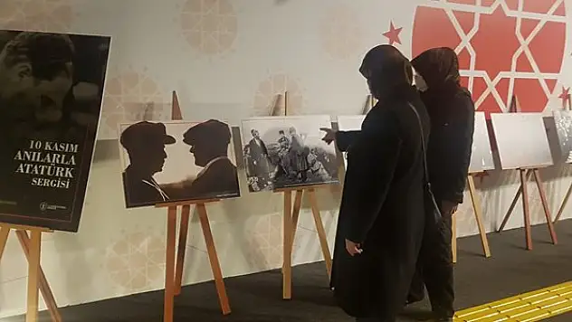 '10 Kasım Anılarla Atatürk Sergisi' Dijital Gösterim Merkezinde ziyaret edilebiliyor