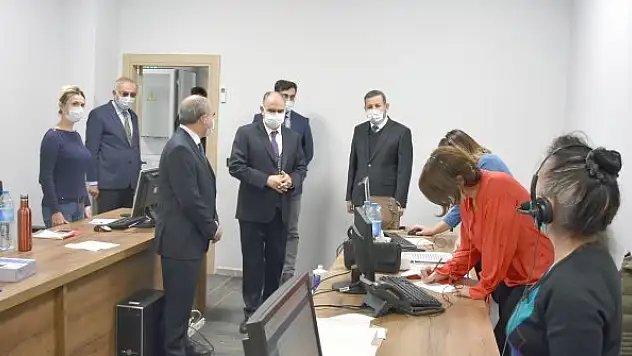 Pandemi Merkezinde günde  2 bin çağrıya cevap veriliyor
