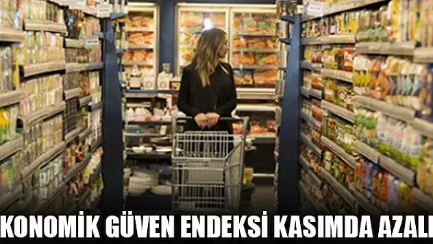 Ekonomik güven endeksi kasımda azaldı