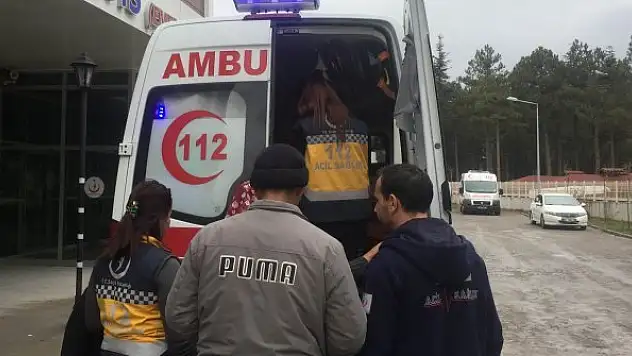 Tavanda bakım yaparken aşağıya düştü