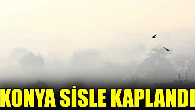 Konya sisle kaplandı