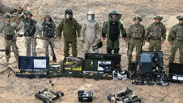 Mayın ve EYP temizliğinde Azerbaycan ordusuna destek