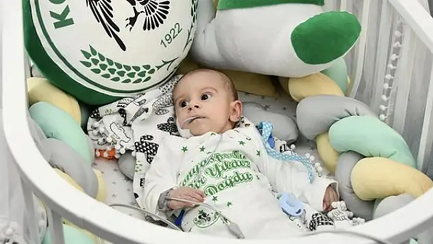 Konya'da SMA hastası Ali bebek vefat etti