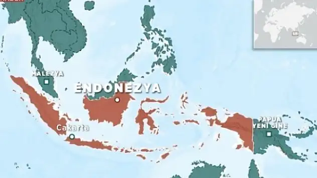 Endonezya'yı sel vurdu: 1463 ev su altında kaldı