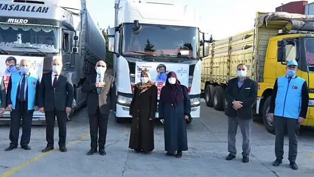 İdlib ve Azez'e insani yardım