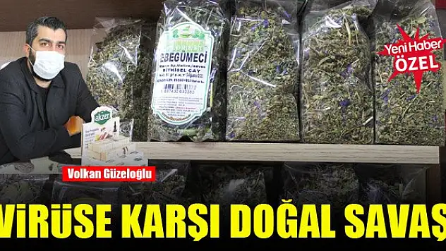 Virüsle savaşta ebegümeci ve adaçayı