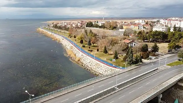 Beyşehir Gölü kıyılarında sokağa çıkma kısıtlaması sessizliği