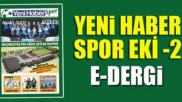 Yeni Haber Spor Eki -2 | E Dergi