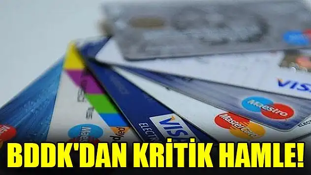 BDDK'dan kritik hamle! Kredi kartı taksit sayıları düşürüldü