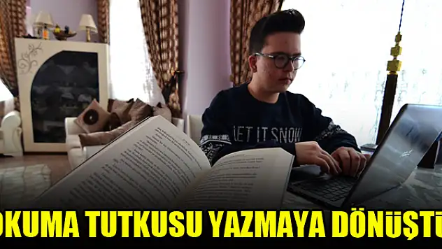 Sabit Talha Şahin'in okuma tutkusu yazmaya dönüştü