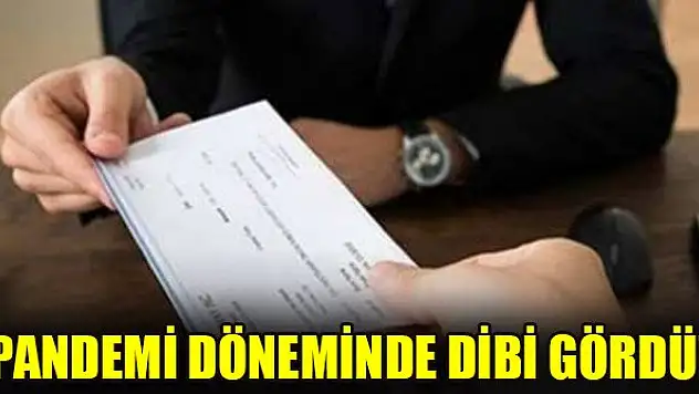 Pandemi döneminde dibi gördü!