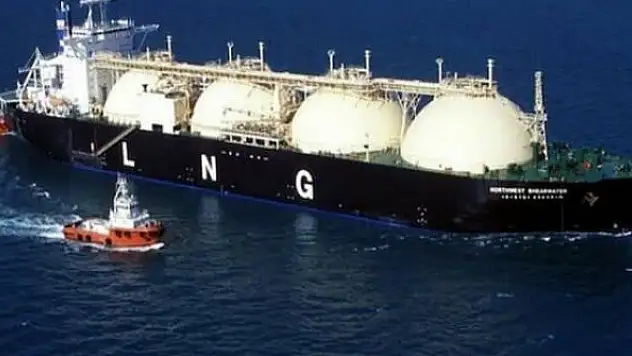 Dev LNG gemisi Türkiye'ye ulaştı
