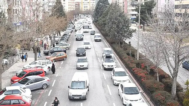 Konya'da taşıt sayısı arttı