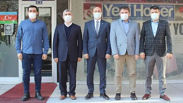 İttifak Holding'den Yeni Haber'e ziyaret