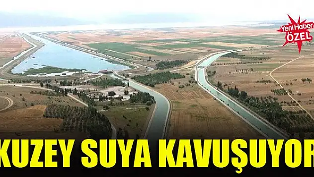 Kuzey suya kavuşuyor