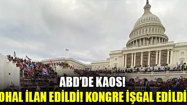 ABD'de kaos! Ohal ilan edildi
