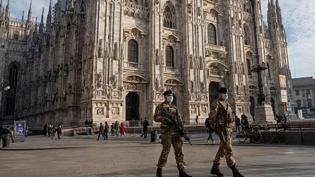 İtalya'da son 24 saatte 414 kişi hayatını kaybetti