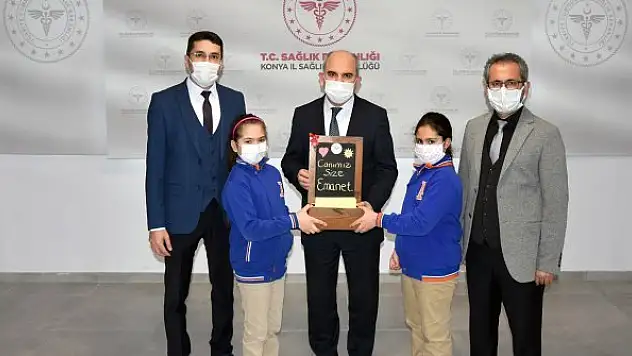 Sağlık çalışanlarına moral mektupları