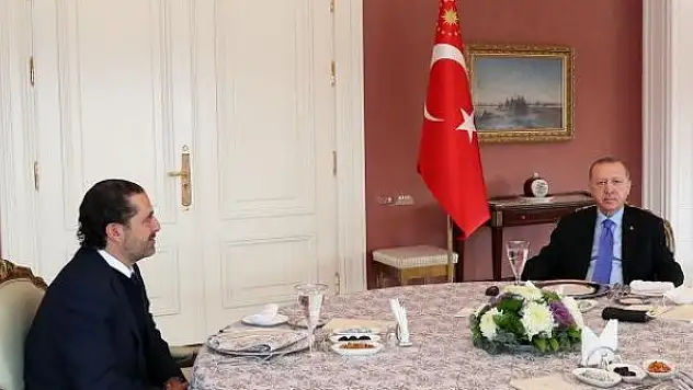 Erdoğan, Saad el-Hariri'yi kabul etti