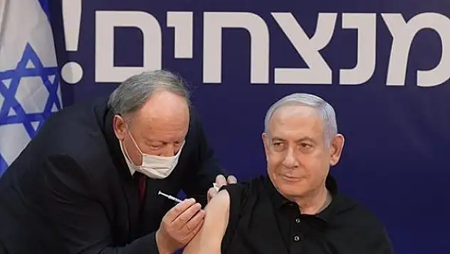İsrail Başbakanı Netanyahu, COVID-19 aşısının ikinci dozunu yaptırdı
