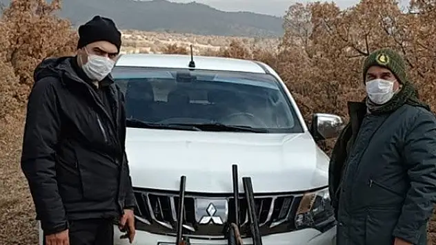 Beyşehir'de kaçak avlanan 6 avcıya para cezası