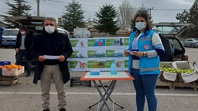 Yalıhüyük'te 'enerji verimliliği' standı açıldı