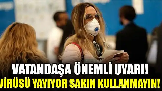 Vatandaşa önemli uyarı! Virüsü yayıyor sakın kullanmayın!