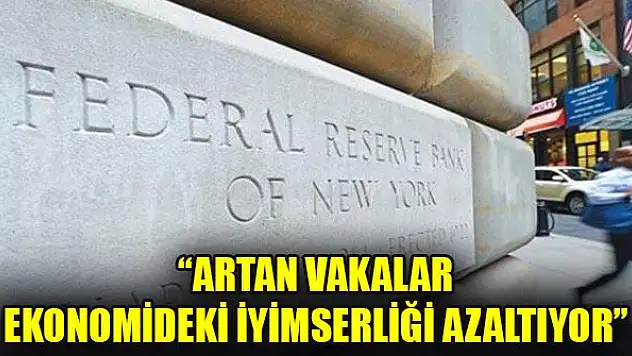 Fed: Artan vakalar ekonomideki iyimserliği azaltıyor