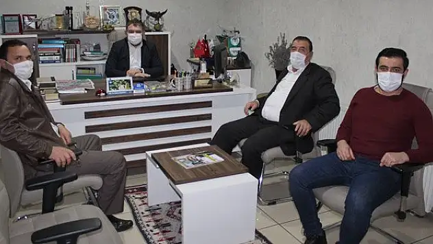 Altınekin Belediyesi'nden Yeni Haber'e ziyaret