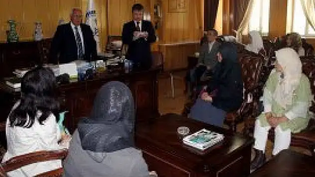 Japonlar'dan Konya müftüsüne ziyaret