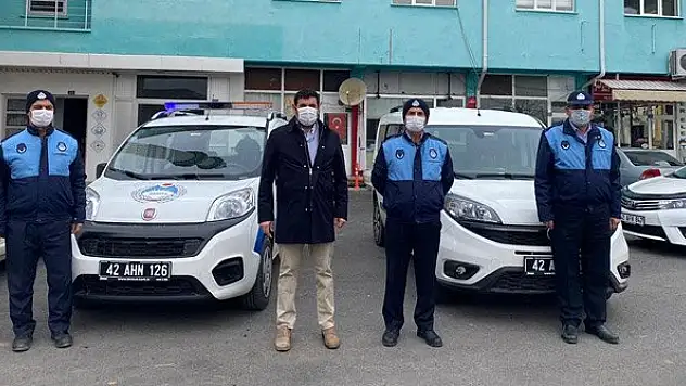 Hüyük Belediyesi'nin araç filosu güçlendi