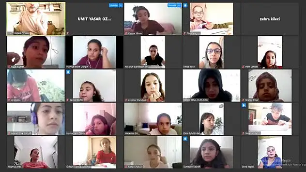 Bilgehaneler'de 2 bin 400 öğrenciye uzaktan eğitim