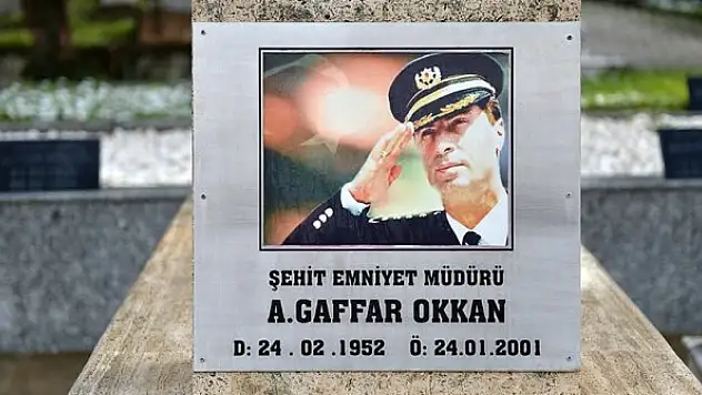 İçişleri Bakanı Soylu, şehit emniyet müdürü Gaffar Okkan'ı andı