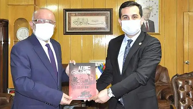 Kaymakam Şahin'den  Poçanoğlu'na ziyaret