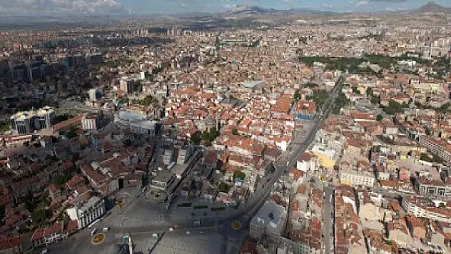 Konya'da 474 metrekare imarlı arsa çıktı