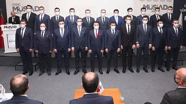 Genç MÜSİAD Konya'da bayrak değişimi