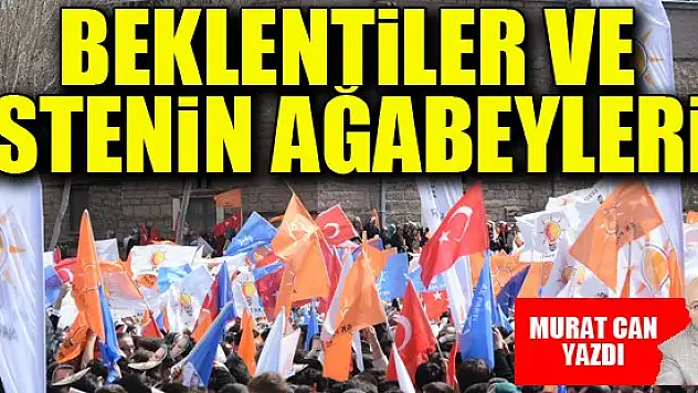 Beklentiler ve listenin ağabeyleri... Murat Can yazdı...