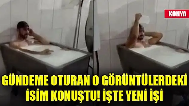 Gündeme oturan o görüntülerdeki isim konuştu! İşte yeni işi