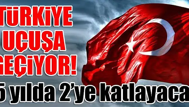 Türkiye 15 yılda GSYİH'sini 2'ye katlayacak!