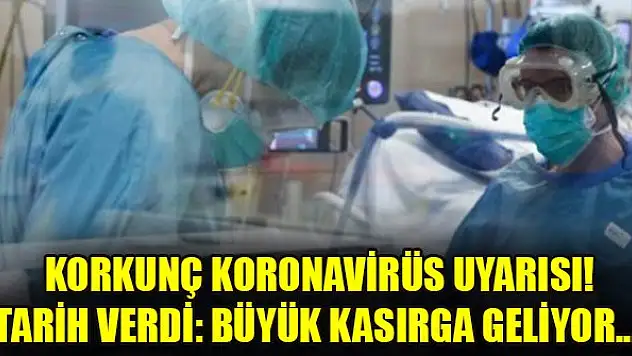 Korkunç koronavirüs uyarısı! Tarih verdi: Büyük kasırga geliyor...