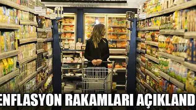 Enflasyon rakamları açıklandı