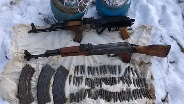 Van'da silah ve mühimmat ele geçirildi