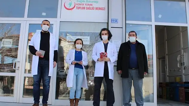 Yunak'ta 'Dünya Kanser Günü' etkinliği düzenlendi