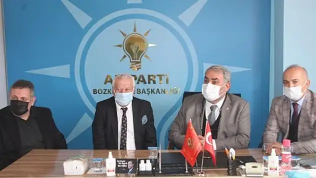 AK Parti Konya Milletvekili Halil Etyemez, Bozkır'ı ziyaret etti