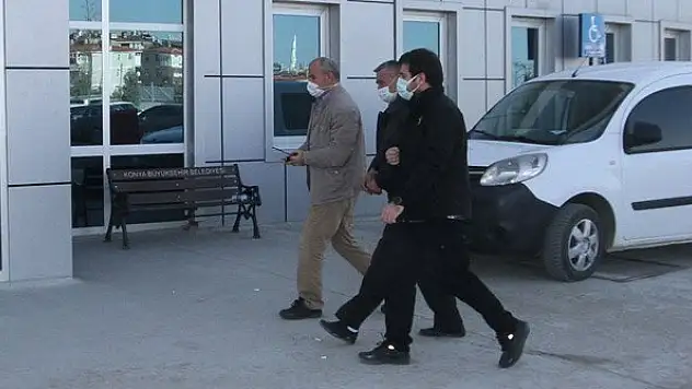 Konya'da yeğenini tabancayla yaralayan kişi tutuklandı