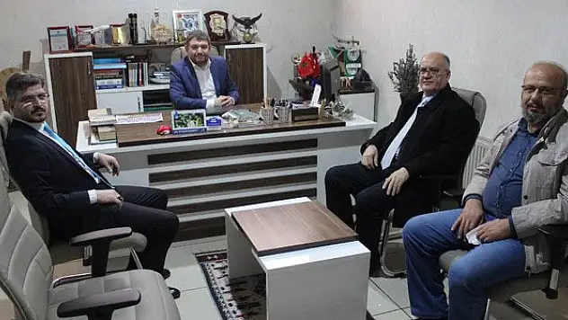 Yeniden Refah Partisi İl Başkanlığı'ndan Yeni Haber'e ziyaret