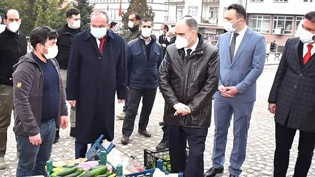 Vali Özkan, ilçelerde  yatırımları inceledi