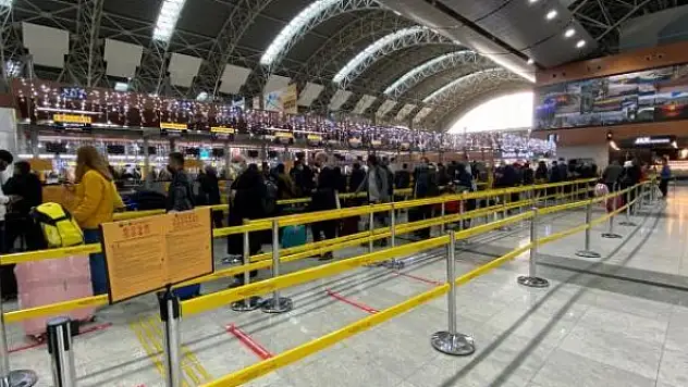 Ocak ayında Türkiye havalimanları 5,2 milyon yolcuyu ağırladı