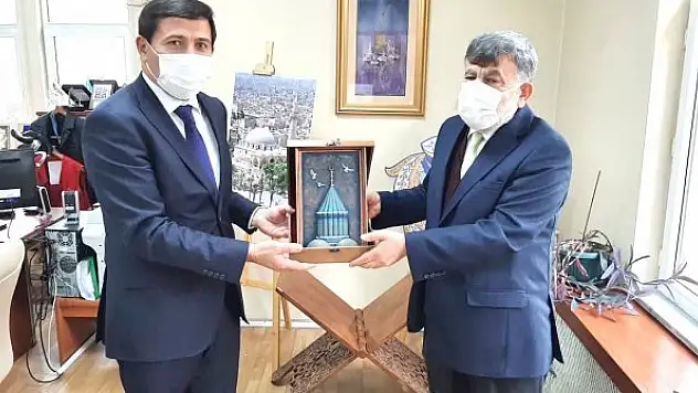 Başkan Kılca'dan Şahin'e ziyaret