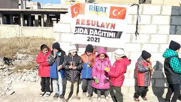 Ribat'tan Resulayn ve İdlib'e yardım eli